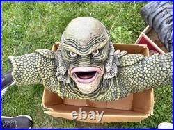 Vintage Universal Monsters Grave Walker Creature From The Black Lagoon Decor