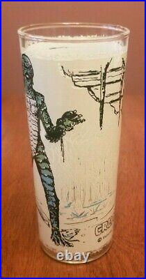 Vtg Creature From The Black Lagoon Universal Pictures Monster Drinking Glass