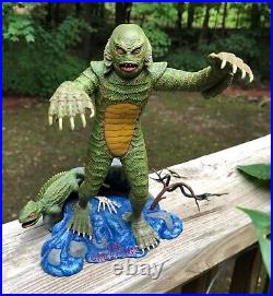 Vtg Monogram Aurora CREATURE FROM THE BLACK LAGOON MODEL Professionally Built