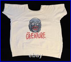 Vtg Sweatshirt with 1960s Mani-Yack Creature from the Black Lagoon Iron-on Size L