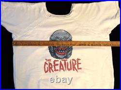 Vtg Sweatshirt with 1960s Mani-Yack Creature from the Black Lagoon Iron-on Size L